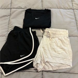 Nike Athletic Shorts and Tshirt